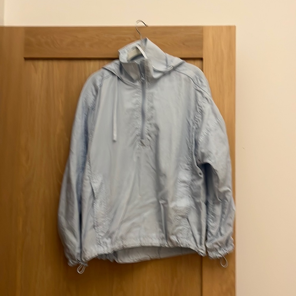 Never worn baby blue Vince pull over
